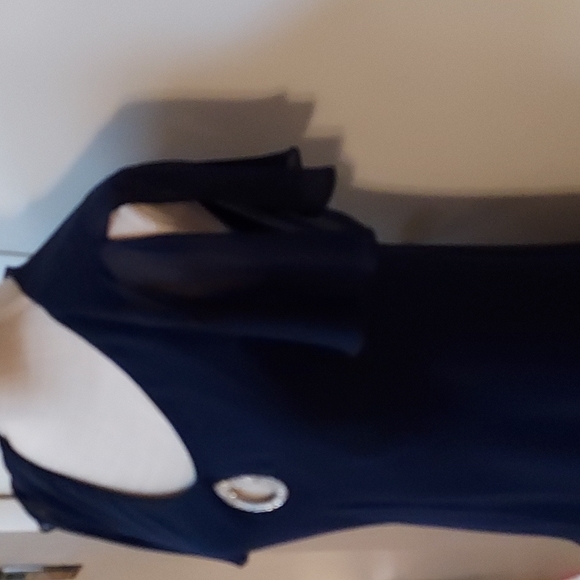 Navy cocktail dress - Picture 5 of 6